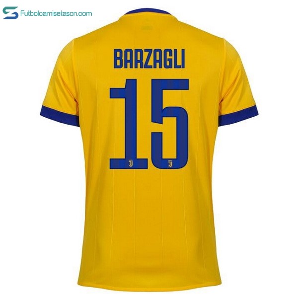 Camiseta Juventus 2ª Barzagli 2017/18